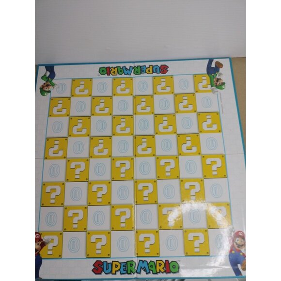 Super Mario Brothers Checkers Collector's Edition Board Game Read. - Picture 9 of 9